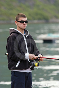 other teen fishing